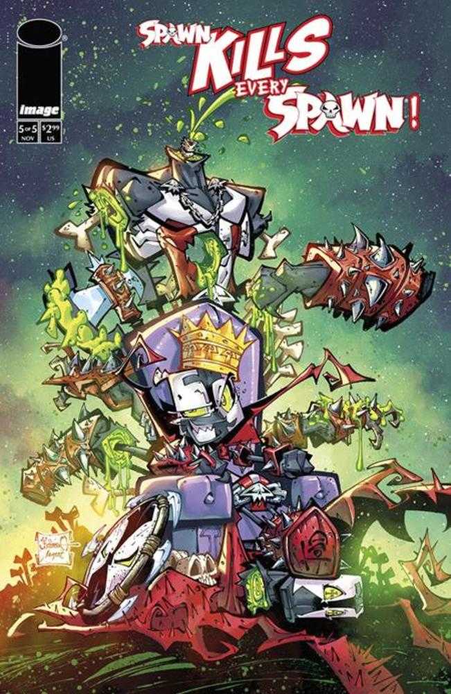 Spawn Kills Every Spawn #5 (Of 5) Cover A Rob Sketchcraft Duenas