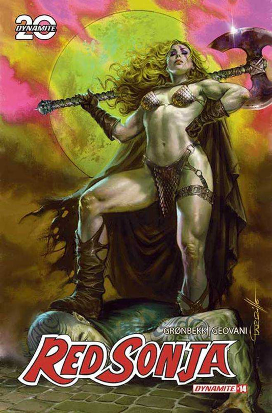 Red Sonja 2023 #14 Cover N 10 Copy Foc Variant Edition Parrillo Ultraviol