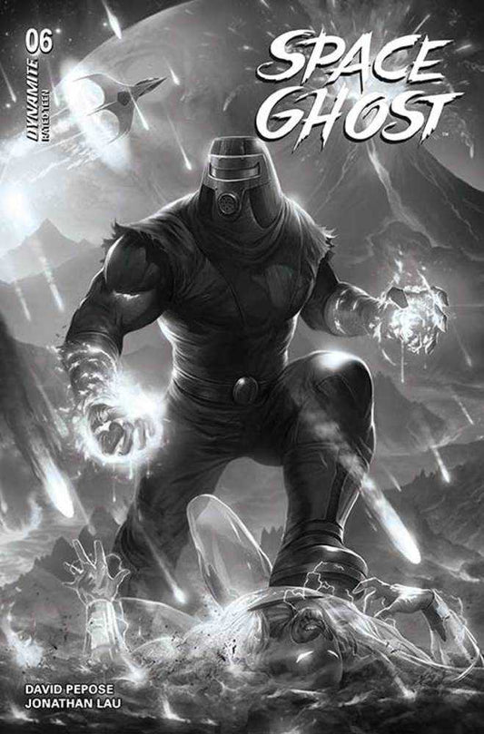 Space Ghost #6 Cover P 7 Copy Foc Variant Edition Mattina Black & White