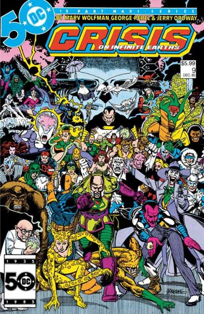 Crisis On Infinite Earths (1985) #9B Facsimile Edition