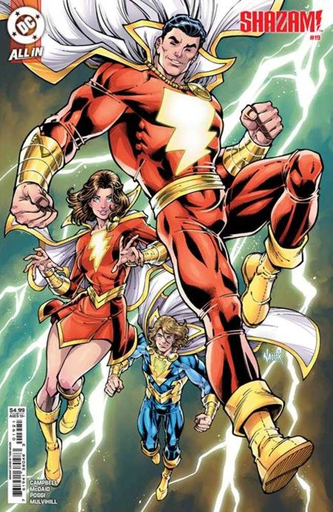 Shazam #19 Cover B Todd Nauck Card Stock Variant