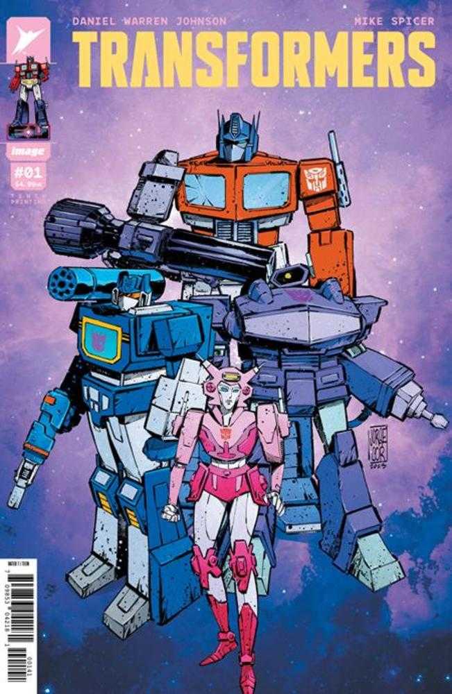 Transformers #1 Tenth Printing Cover D Jorge Corona & Mike Spicer Variant