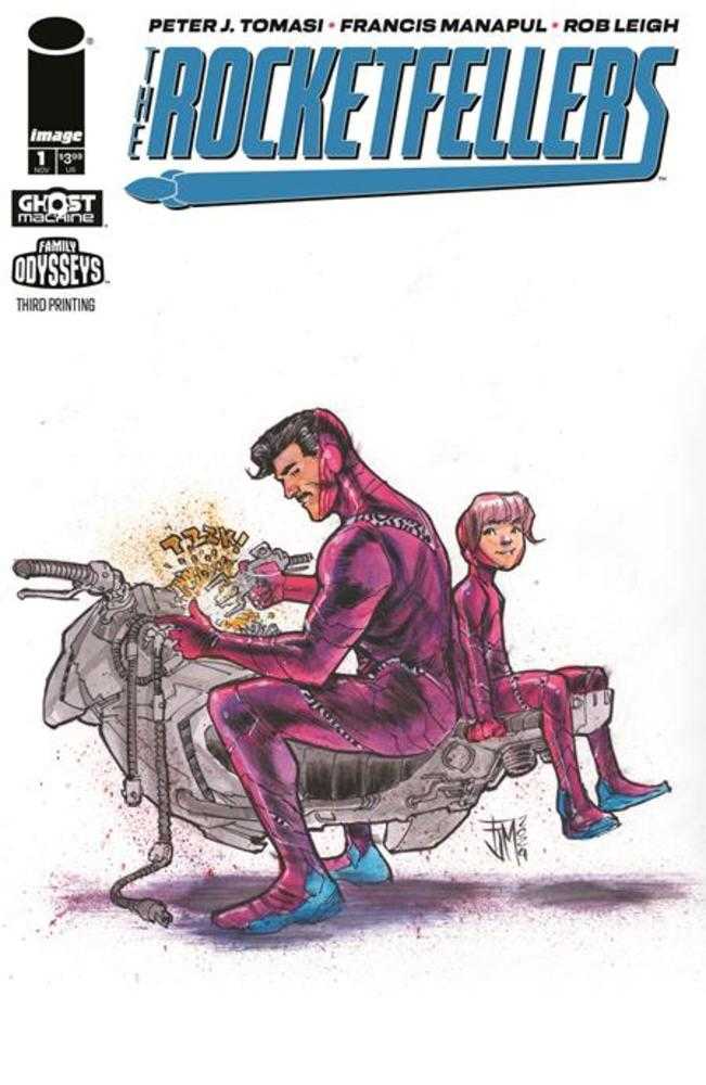 The Rocketfellers (2024) #1 Third Printing