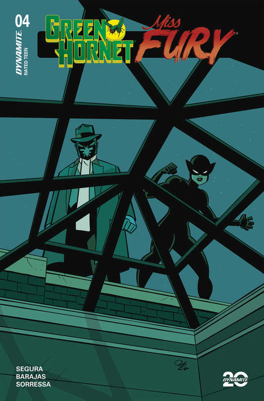 Green Hornet Miss Fury #4 Cover D Edgar