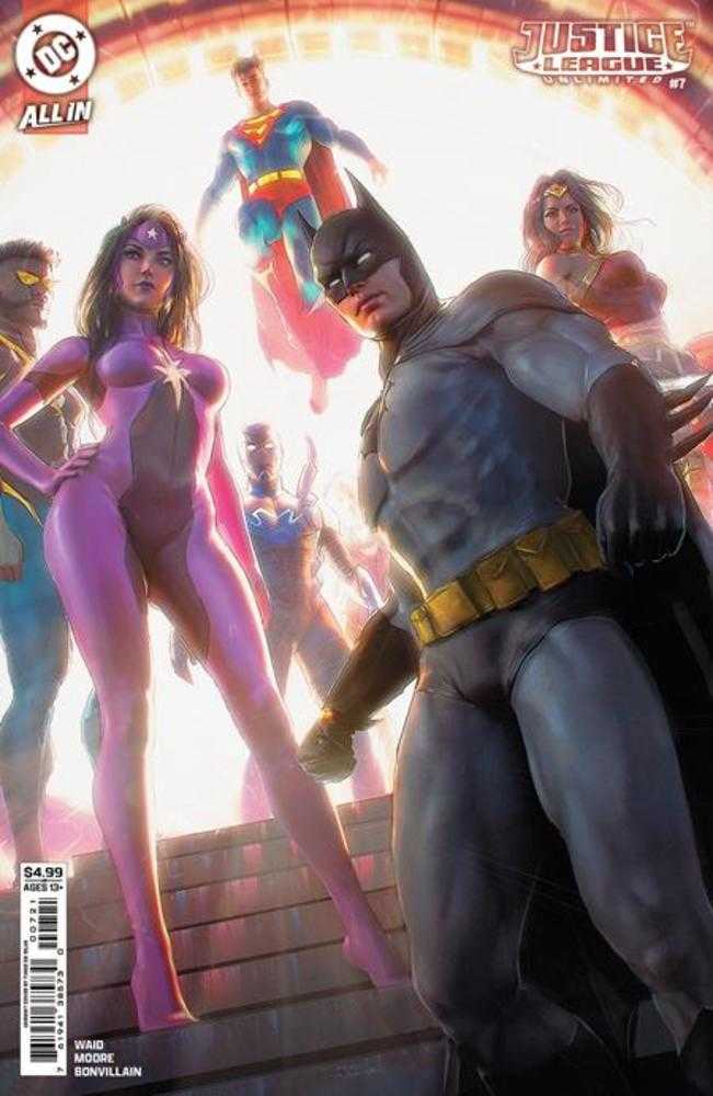 Justice League Unlimited #7 Cover B Tiago Da Silva Card Stock Variant (We Are Yesterday)