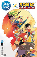 DC X Sonic The Hedgehog #5 (Of 5) Cover A Pablo M Collar