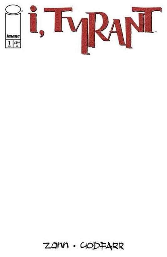 I Tyrant #1 Cover C Blank Sketch Variant (Mature)