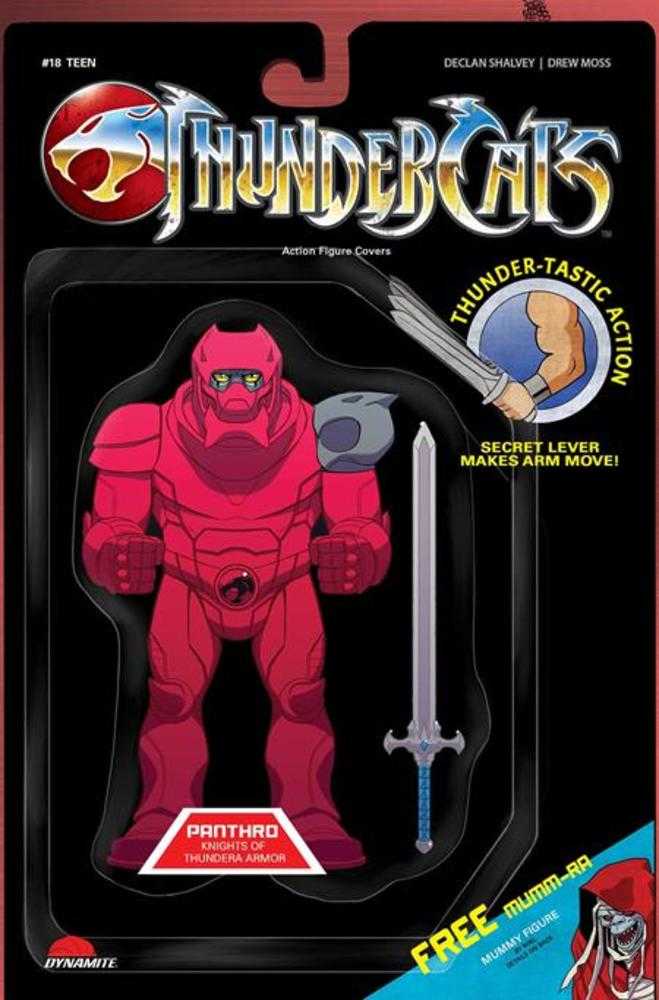 Thundercats #18 Cover F Drew Moss Action Figure Variant