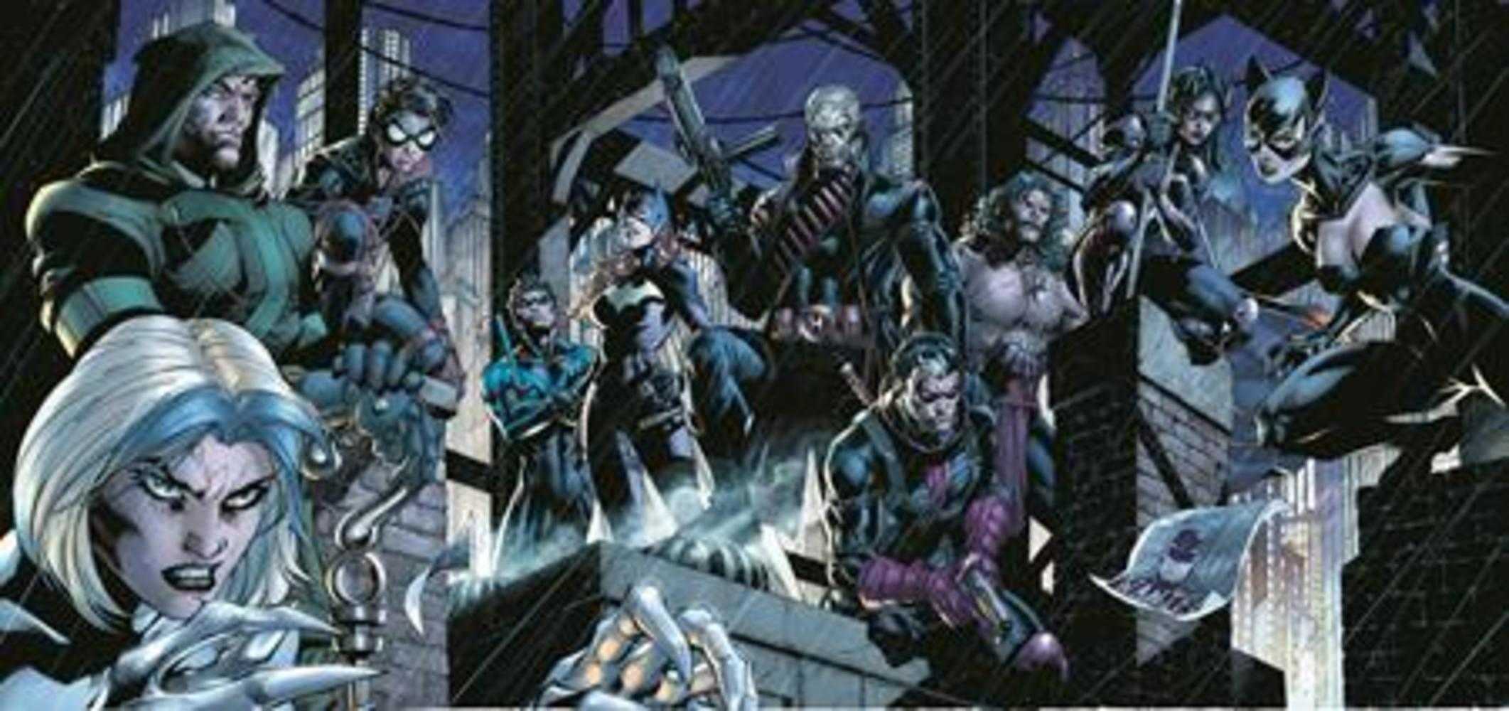 Batman #163 Cover I Jim Lee & Scott Williams Hush Connecting Gatefold Variant
