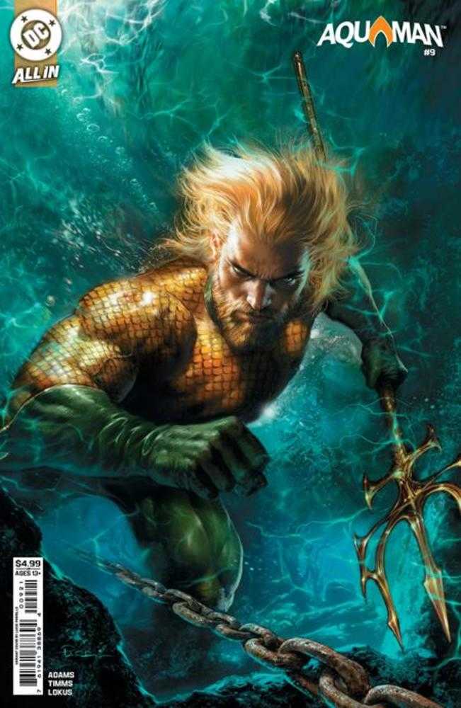 Aquaman #9 Cover B Lucio Parrillo Card Stock Variant