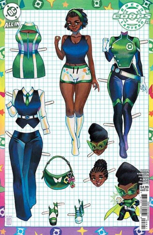 Green Lantern Corps #8 Cover B Rian Gonzales Card Stock Variant (Starbreaker Supremacy)