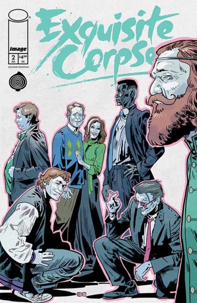 Exquisite Corpses #2 2nd Print Cover A Michael Walsh (Mature)