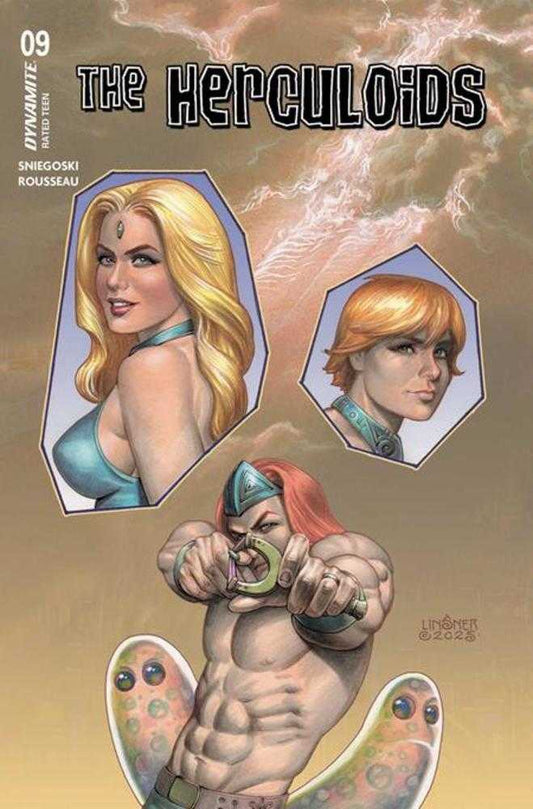 Herculoids #9 Cover B Joseph Michael Linsner Variant