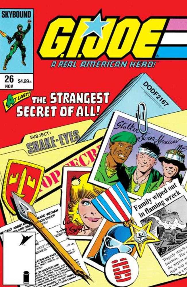 G.I. Joe: A Real American Hero (1982) #26C Hama Files Edition