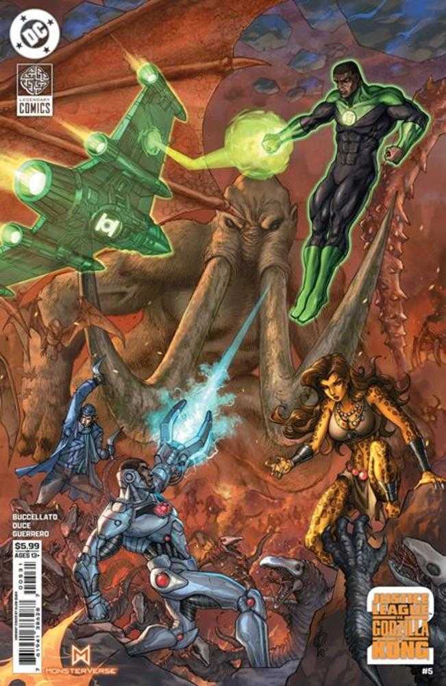 Justice League Vs. Godzilla Vs. Kong (2025) #5B