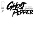 Ghost Pepper comic book cover with black text on a white background