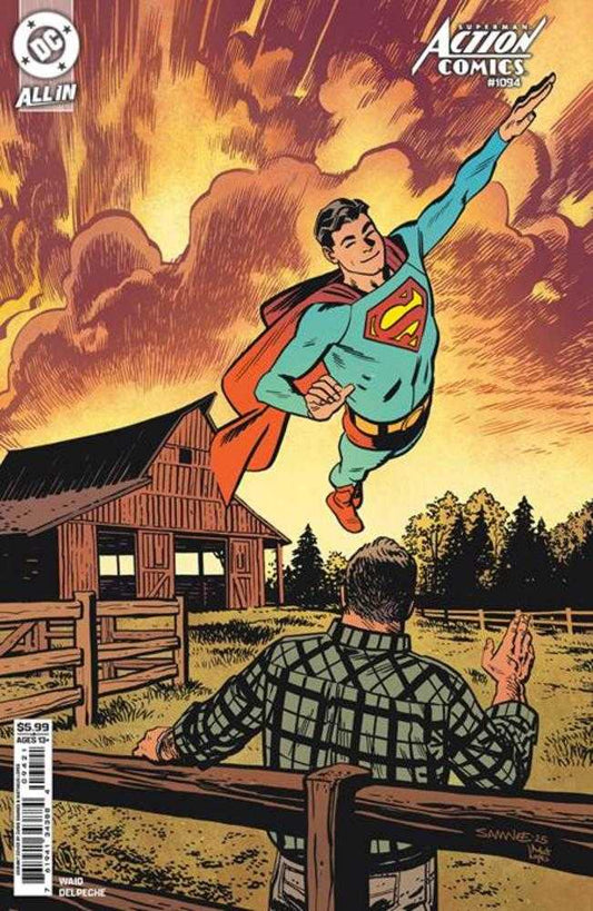 Action Comics (1938) #1094B - artist: Patricio Delpeche, cover-artist: Chris Samnee, Created, L011426, New, NR020426, Spider-Man, writer: Mark Waid