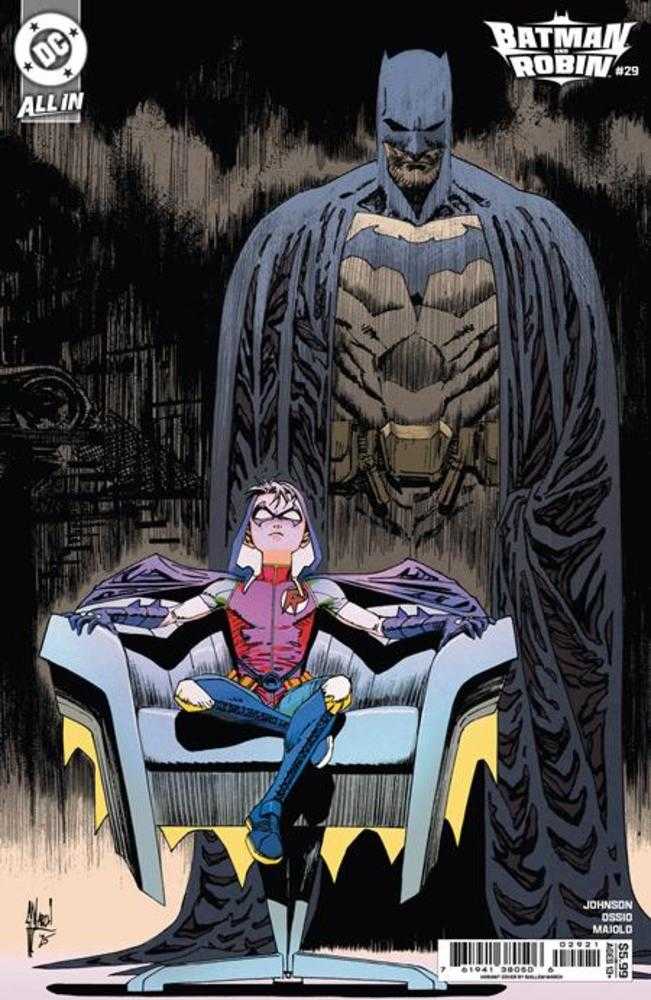 Batman And Robin (2023) #29B - artist: Fico Ossio, Batman, cover-artist: Guillem March, Created, L011426, New, NR020426, Spider-Man, writer: Phillip Kennedy Johnson