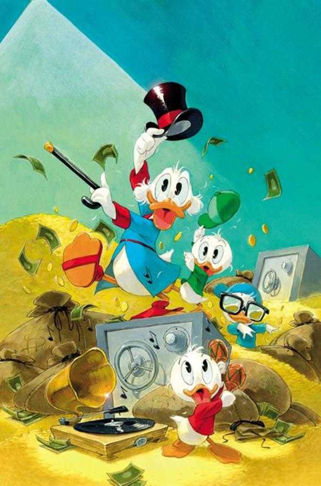 Ducktales #11 Cover J Inc 1:15 Ivan Bigarella Full Art Variant - artist: Tommaso Ronda, cover-artist: Ivan Bigarella, Created, FOC Out Of Stock Update, M.A.P., New, Pre-Order, writer: Brandon Montclare