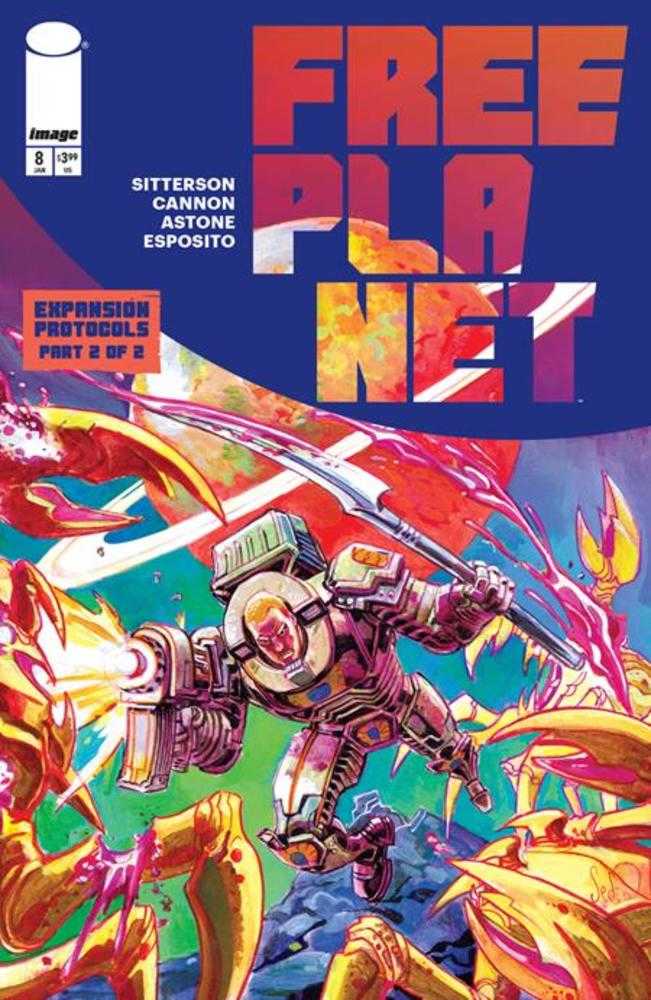 Free Planet (2025) #8 - artist: Tyrell Cannon, artist: Vittorio Astone, cover-artist: Jed Dougherty, Created, L011426, New, NR020426, Spider-Man, writer: Aubrey Sitterson