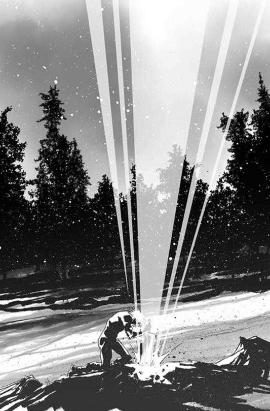 Lost Fantasy #7 Cover D 1 in 25 Luca Casalanguida Sigil Black & White Full Art Variant