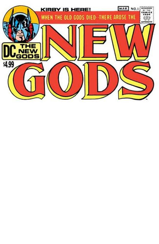 New Gods (1971) #1C Facsimile Edition - artist: Jack Kirby, cover-artist: Blank, Created, L011426, New, NR020426, Spider-Man, writer: Jack Kirby