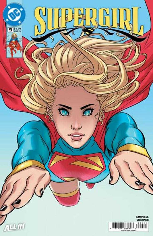 Supergirl (2025) #9 - artist: Joe Quinones, cover-artist: Sophie Campbell, Created, L011426, New, NR020426, Spider-Man, writer: Sophie Campbell