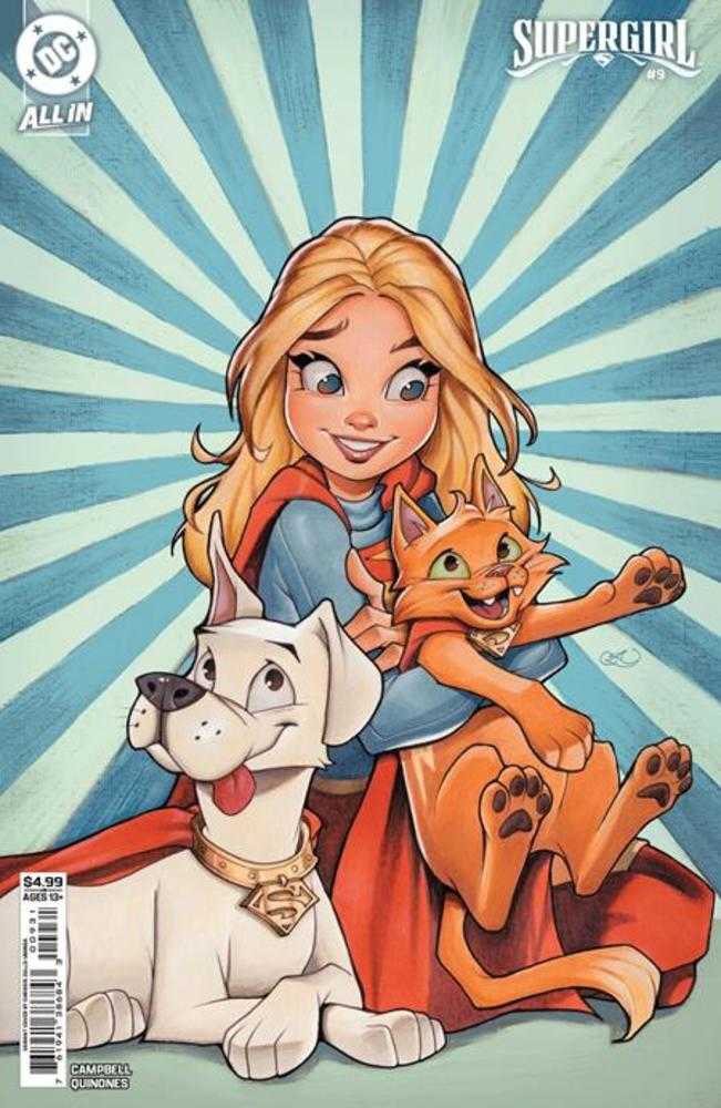 Supergirl (2025) #9B - artist: Joe Quinones, cover-artist: Chrissie Zullo-Uminga, Created, L011426, New, NR020426, Spider-Man, writer: Sophie Campbell