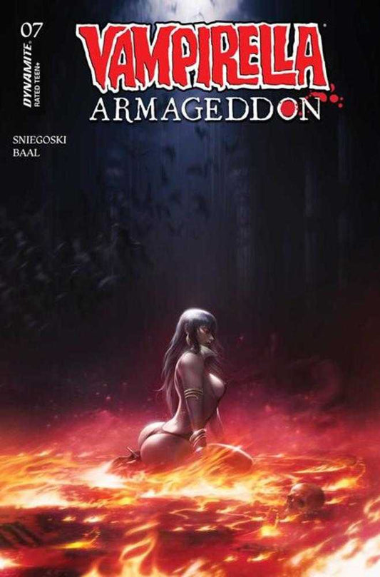 Vampirella Armageddon (2025) #7 - artist: Edu Menna, cover-artist: Francesco Mattina, Created, L011426, New, NR020426, Spider-Man, writer: Tom Sniegoski