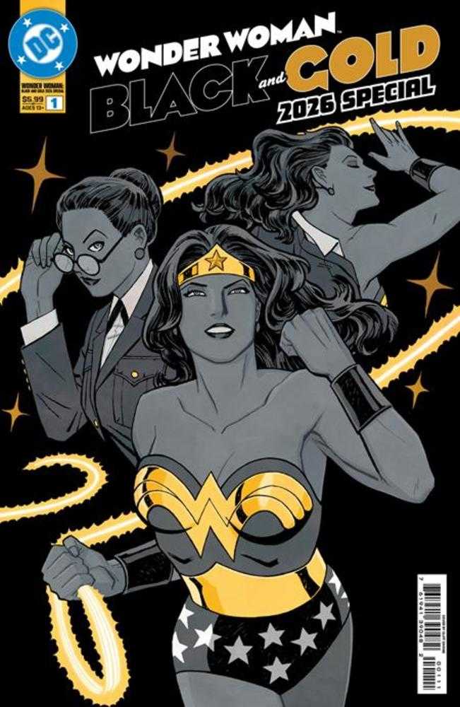 Wonder Woman: Black & Gold Special (2026) #1 - artist: Various, cover-artist: Cliff Chiang, Created, L011426, New, NR020426, Spider-Man, writer: Various