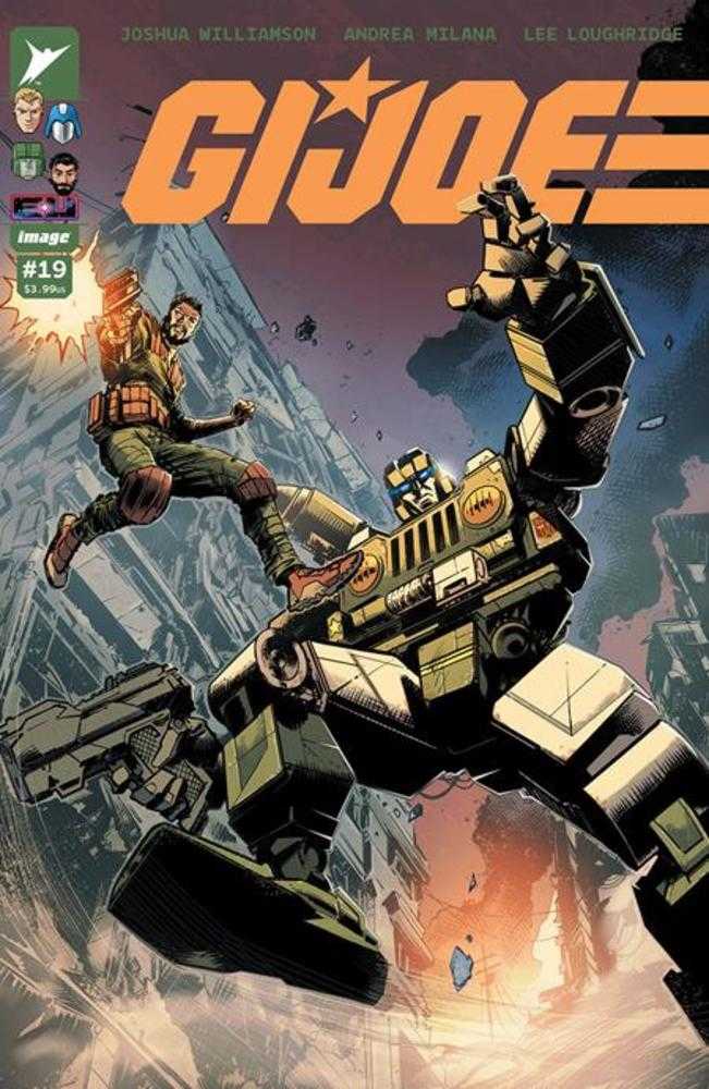 G.I. Joe #19 Cover E 1 in 50 Trevor Hairsine & Andy Lanning Variant