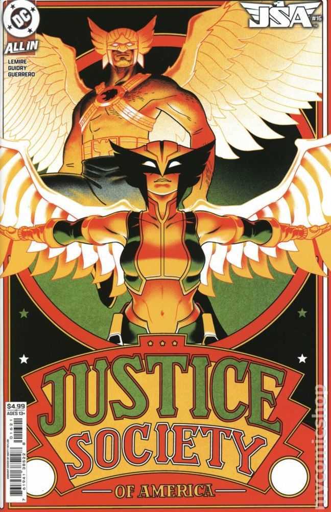 JSA #16 Cover B Matt Taylor Card Stock Variant