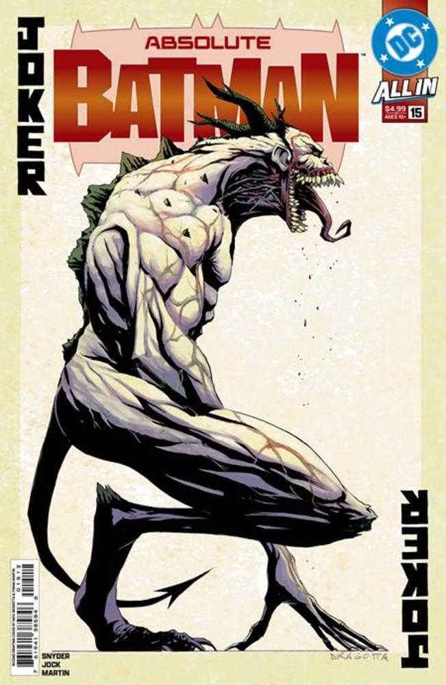 Absolute Batman #15 2nd Print Cover A Nick Dragotta