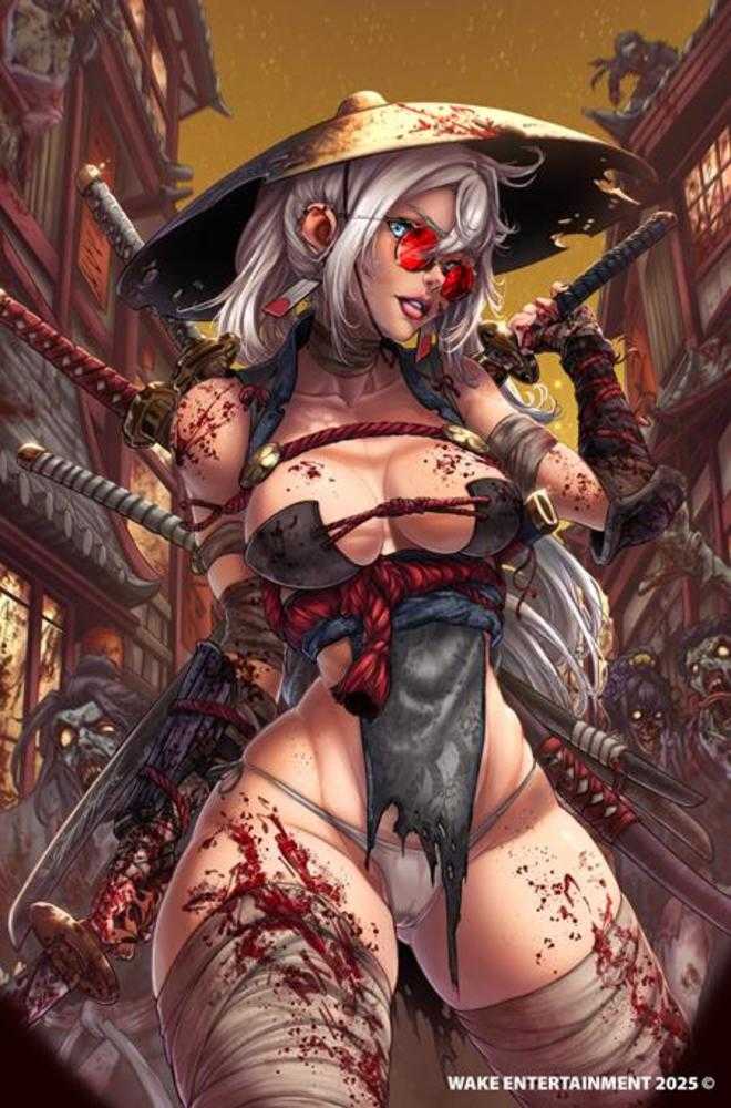 Dead Samurai #6 Cover D 1 in 50 Drax Gal John Dolmayan Signed Full Art Variant (Mature)