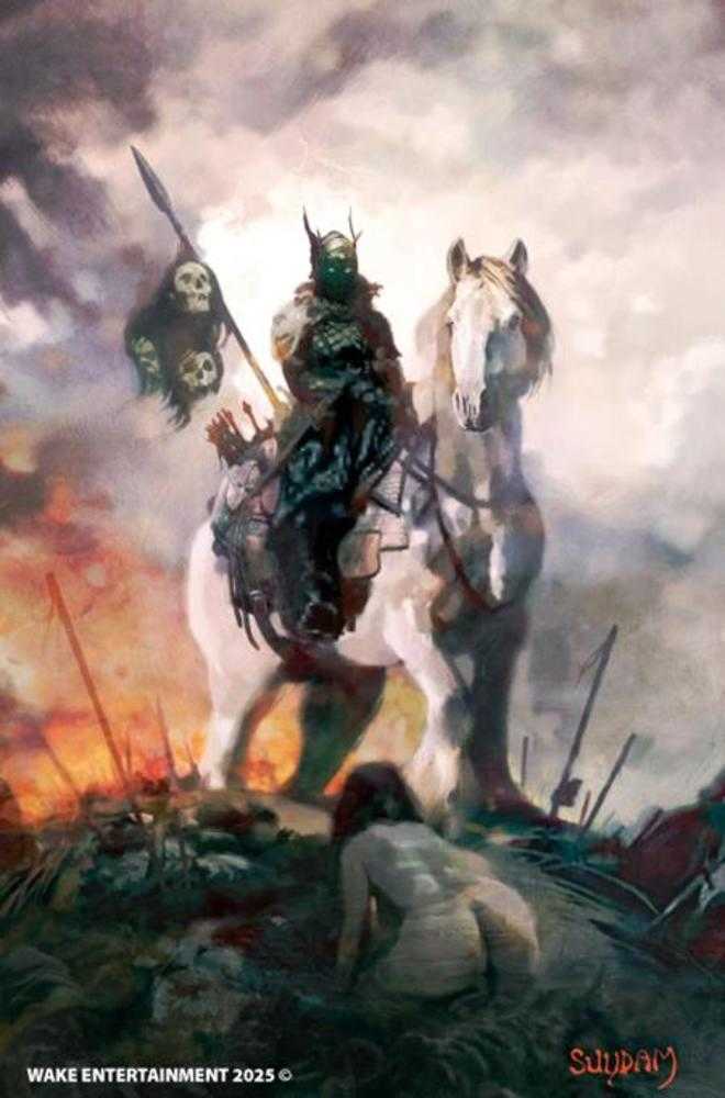 Dead Samurai #6 Cover E 1 in 100 Arthur Suydam John Dolmayan Signed Full Art Variant (Mature)