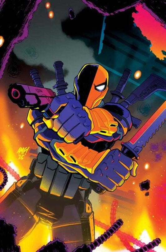 Deathstroke The Terminator #1 Cover G 1 in 25 Tony Fleecs Card Stock Variant