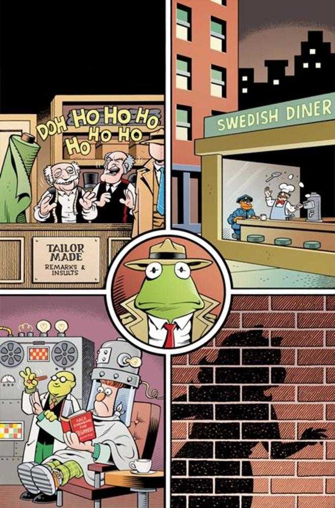 Muppets Noir #2 Cover G 1 in 25 Roger Langridge Full Art Variant