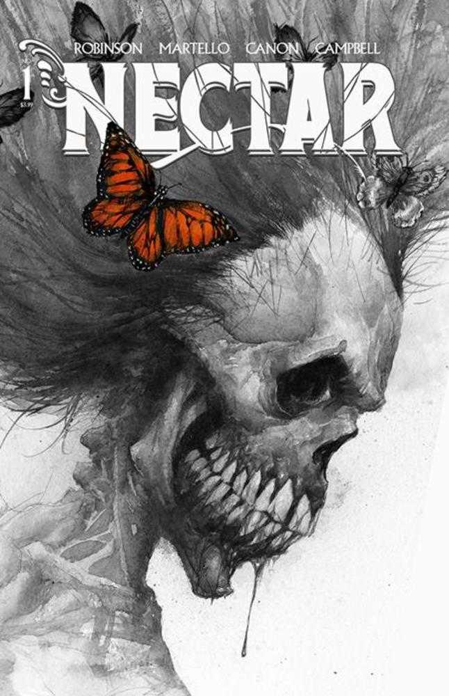 Nectar #1 Cover F 1 in 50 Jonathan Wayshak Black & White Full Art Variant