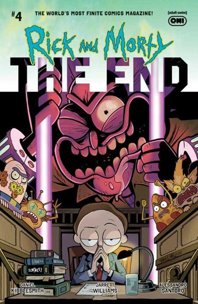 Rick And Morty The End #4 (Of 6) Cover B Troy Little Variant