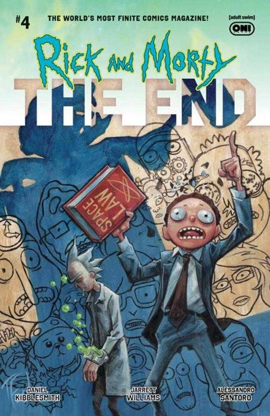 Rick And Morty The End #4 (Of 6) Cover D Inc 1:20 Tom Fowler Variant