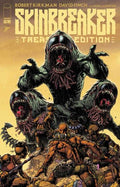 Comic book cover featuring a monstrous creature with 'Skinbreaker' text