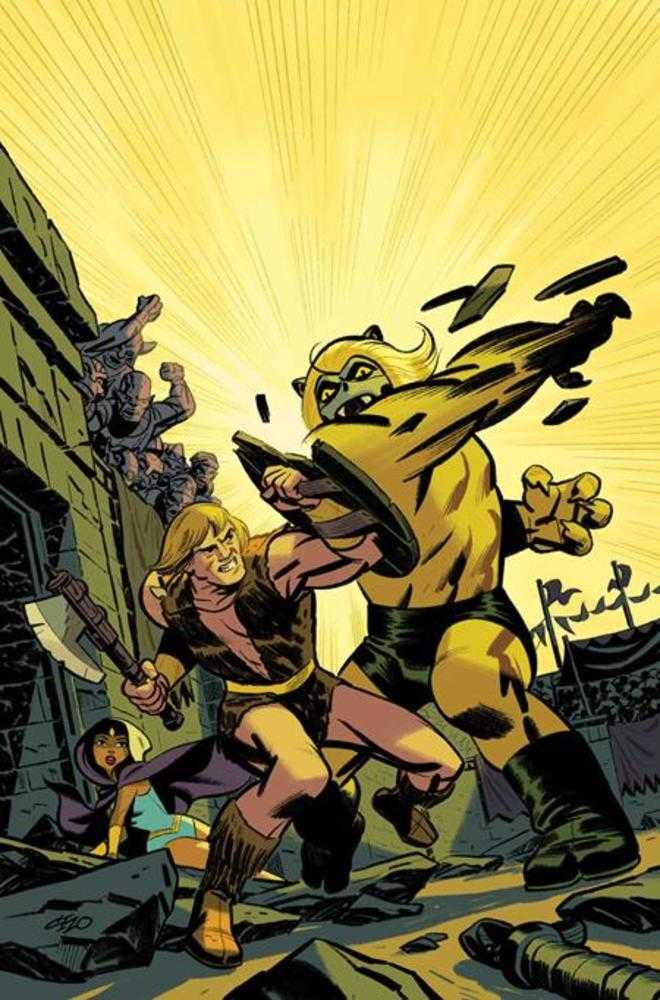 Thundarr The Barbarian #3 Cover K Inc 1:30 Michael Cho Full Art Variant - artist: Kewber Baal, cover-artist: Michael Cho, Created, FOC Out Of Stock Update, M.A.P., New, Pre-Order, writer: Jason Aaron