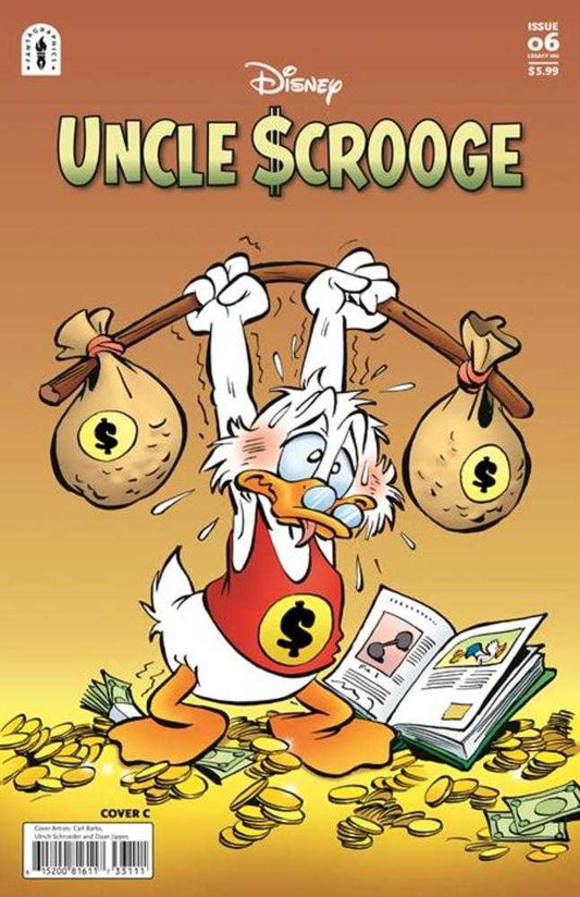 Uncle Scrooge Legacy #466 By Moonlights Blight Cover C 1 in 10 Carl Barks Daan Jippes Variant