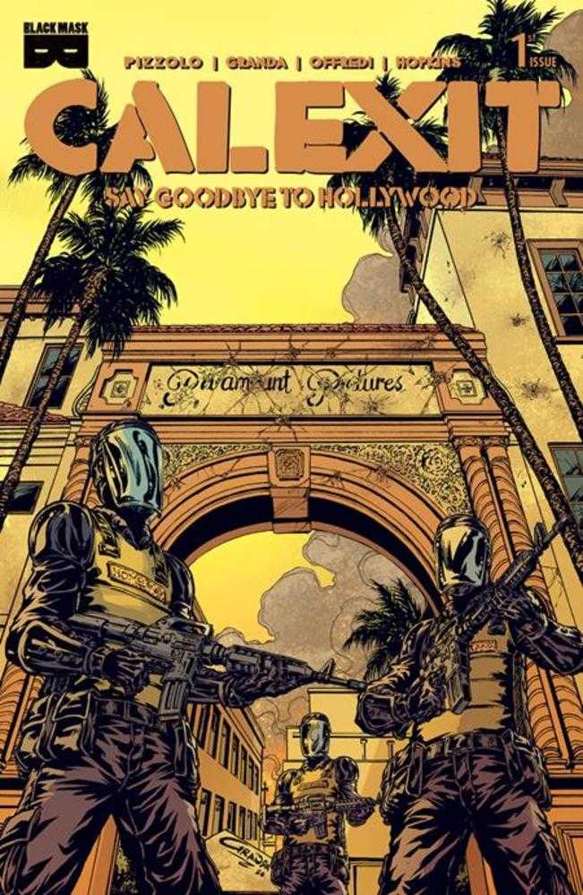 Calexit Say Goodbye To Hollywood #1 (Of 3) Cover D Inc 1:5 C Granda Melrose Variant (Mature)