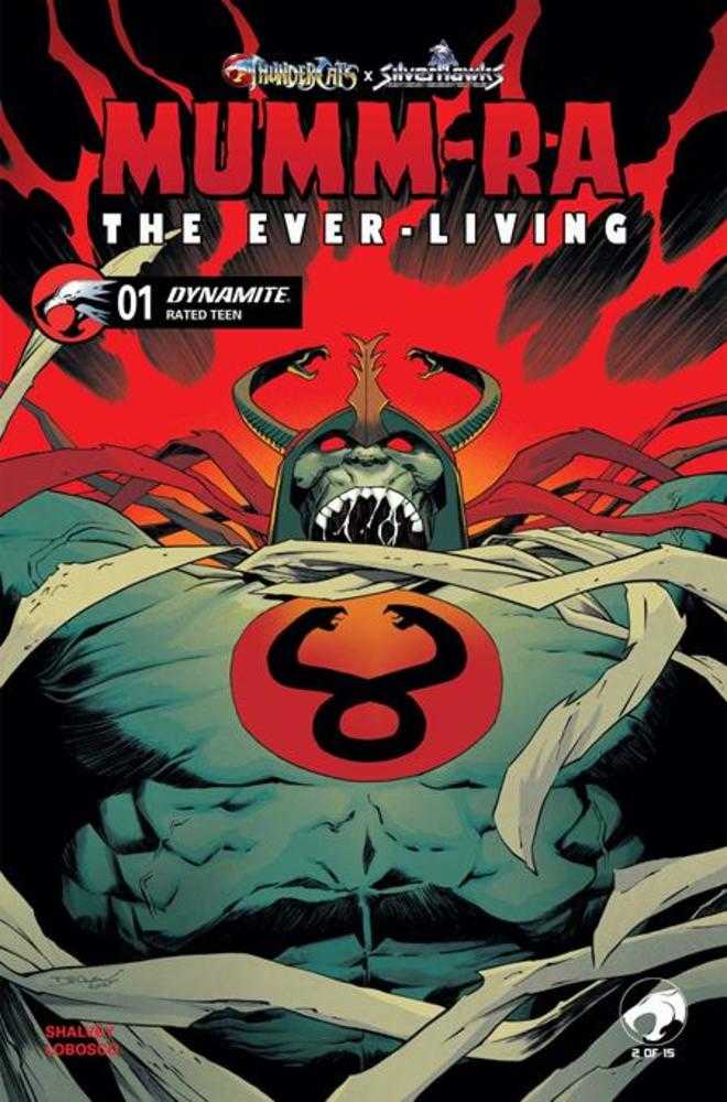 Mummra The Everliving #1 Cover R 1 in 100 Declan Shalvey Signed By Larry Kenney Variant