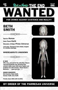 Rick And Morty The End #5 (Of 6) Cover C 1 in 10 Phil Murphy Most Wanted Variant