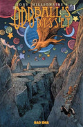 Cover of 'The Oddball's Odyssey' by Tony Millionaire with a fantasy landscape and flying creature.
