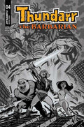 Thundarr The Barbarian #4 Cover F 1 in 10 Michael Cho Line Art Variant