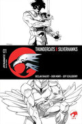 Thundercats X Silverhawks #1 Cover N Inc 1:35 Declan Shalvey Line Art Variant