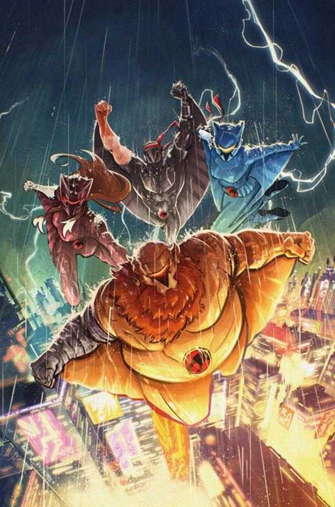 Thundercats X Silverhawks Thunderhawks #1 Cover P Inc 1:45 Alessandro Ranaldi Full Art Variant